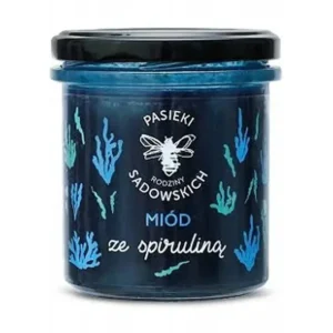 Miód ze spiruliną 430g