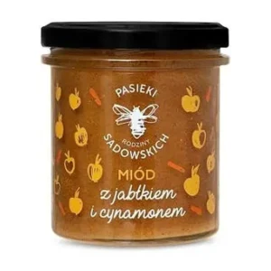 Miód z jabłkiem i cynamonem 430 g