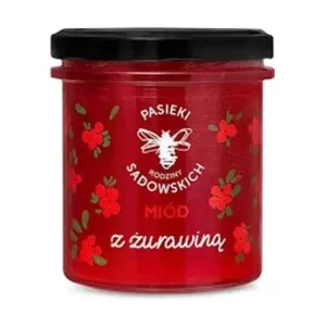 Miód z żurawiną 430g