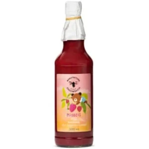 Mus malinowy bez cukru miodziś 500ml ps