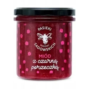 Miód z czarną porzeczką 430g
