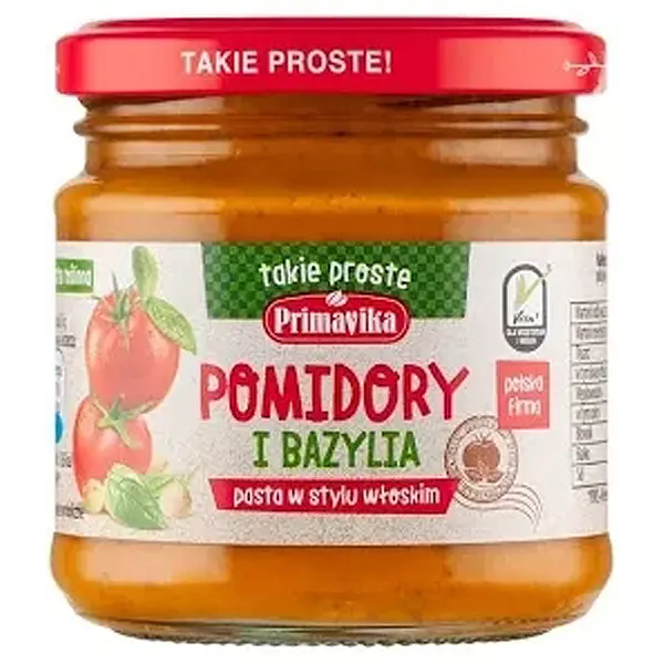 Pasta włoska pomidor-bazylia 160g mer