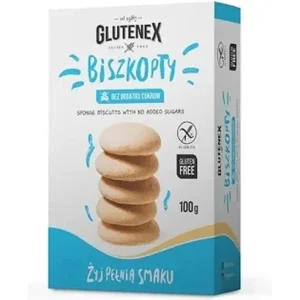 Biszkopty bez dodatku cukrów bezglutenowe 100g