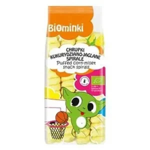 Chrupki kukurydziano-jaglane spirale b/g60g