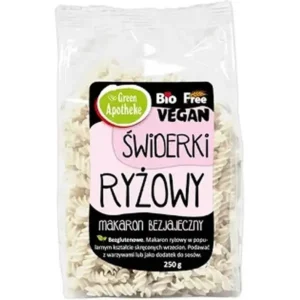 Makaron ryżowy świderki bezglut. bio250gbp