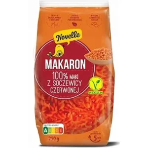 Makaron proteinowy z soczewicy czerwonej penne bez gl. 250g