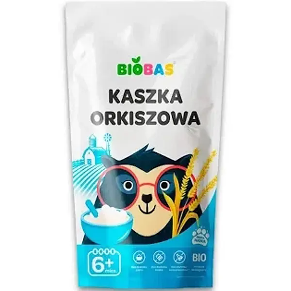 Bio biobas kaszka orkiszowa 200g pbe