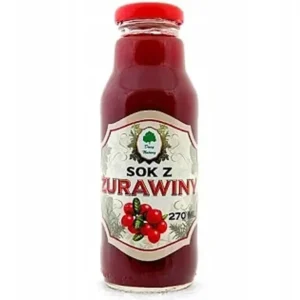 Żurawina sok 270ml dary natury