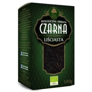 Herbata czarna lisciasta 100g eko