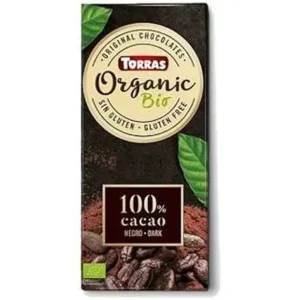 Czekolada gorzka 100% kakao b/c b/g bio torras 100g