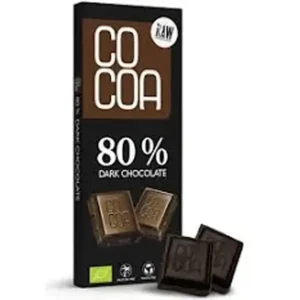 Czekolada ciemna 80 % bio 40g cocoa