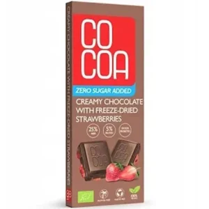 Czekolada creamy z truskawkami b/c 40g cocoa