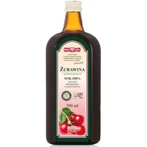 Sok z żurawiną błotną 100% 500ml