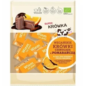 Krówki czekolada/pomarańcza bezmleczne bezglut. bio 150g mg