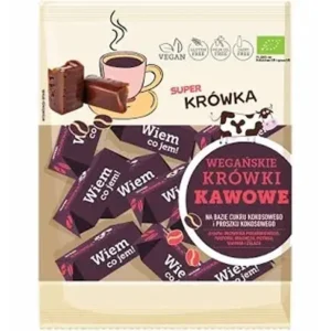Krówki bezmleczne kawowe bezgl 150g mg