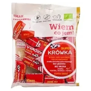 Super krówki truskawkowe bezglutenowe bio 150g mg