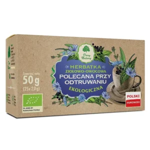 Herbata polecana przy odtruwaniu 25x2g