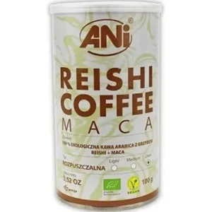 Kawa rozpuszczalna "reishi + maca" bio 100g