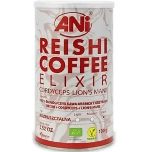 Kawa rozpuszczalna "reishi elixir" bio 100g