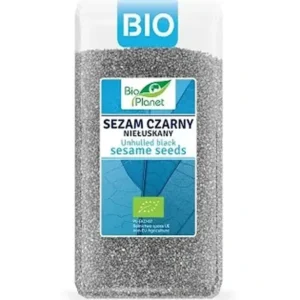 Sezam czarny niełuskany bio 200g
