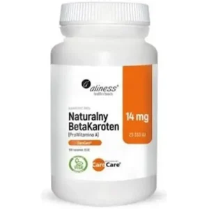 Naturalny betakaroten 14mg 100caps