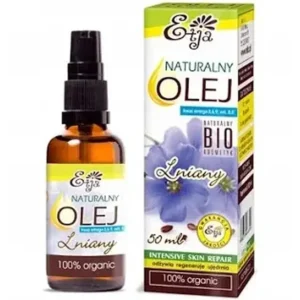 Olej lniany bio 50ml etja