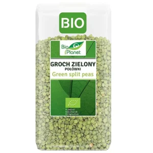 Groch zielony połówki bio 500g