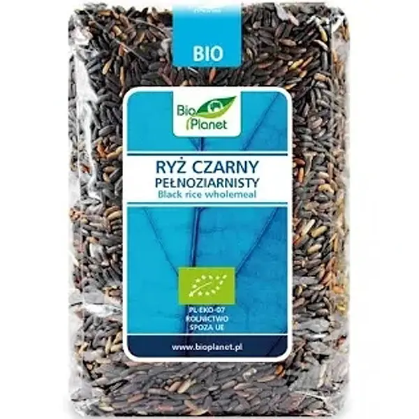 Ryż czarny pełnoziarnisty bio 1kg bp