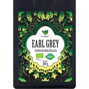 Herbata zielona earl grey bio 100g