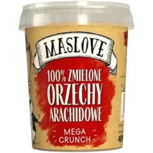 Krem maslove orzechy arachidowe mega crunch 400g