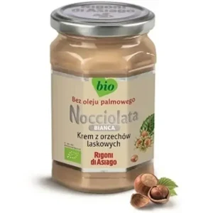 Krem z orzechów laskowych biały bezglut.bio 250g