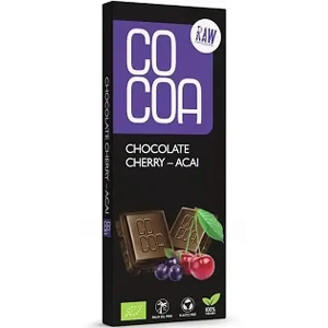 Czekolada surowa wiśnia-acai bio 40g bp