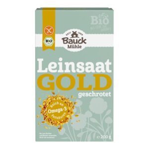 Len złoty mielony bezglutenowy bio 200g