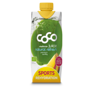 Woda kokosowa sports rehydration mango bio 500 ml