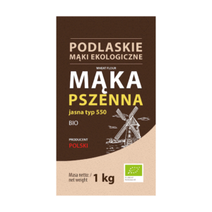 Mąka pszenna jasna bio typ 1550 1kg