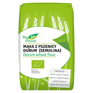 Mąka pszenicy durum semolina bio 500g