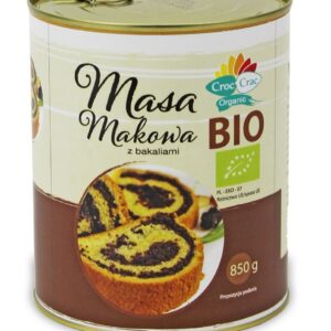 Masa makowa z bakaliami bio 850g bp