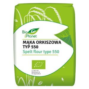 Mąka orkiszowa jasna typ 550 bio 1 kg