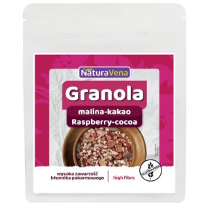 Granola malina kakao bezglutenowa 200 g