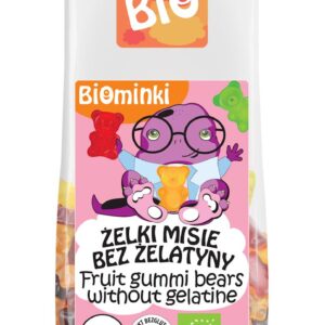 Żelki misie bez żel. bezg bio 100 g