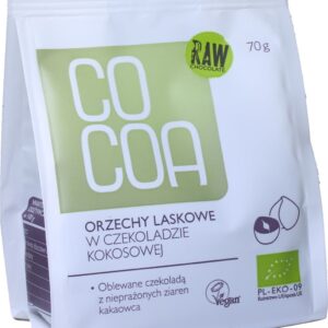Orzechy laskowe w czekoladzie kokosowej 70g