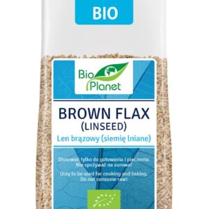 Len brązowy siemię lniane bio 200g