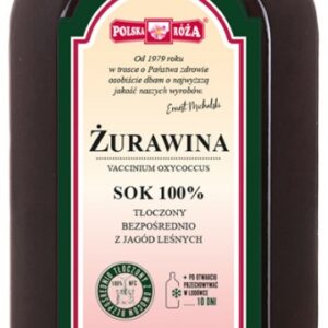 Sok z żurawiną błotną 100% 500ml