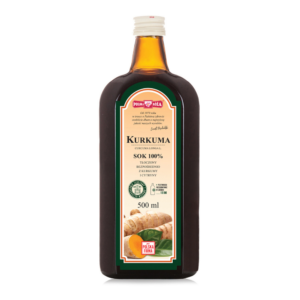 Sok z kurkumy 100% z cytryną 500ml hdn