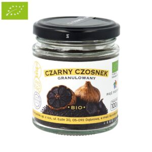 Czarny czosnek granulowany bio 100 g