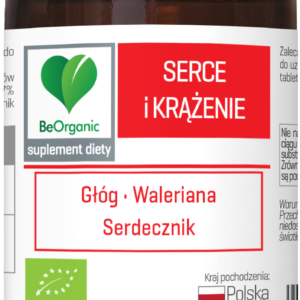 Serce i krążenie (głóg, waleriana,serdecznik bio tabl. 100 szt.
