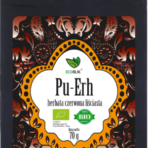 Herbata czerwona liściasta pu erh bio 70g bp