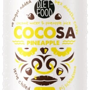 Woda kokosowa z sokiem z ananasa nfc 330 ml