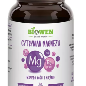 Cytrynian magnezu z b6 100 kaps. biowen