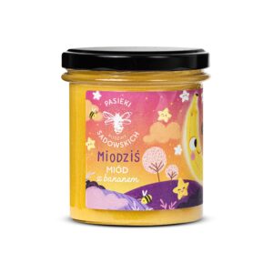 Miód z bananem miodziś 430g ps